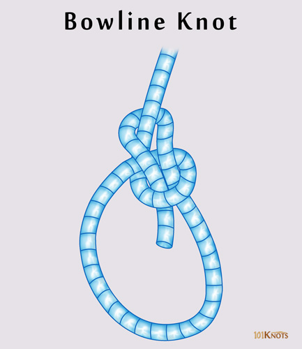 image displaying bowline knot